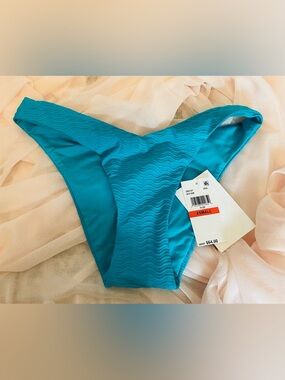 Women's Teal Bikini Bottom - XSmall